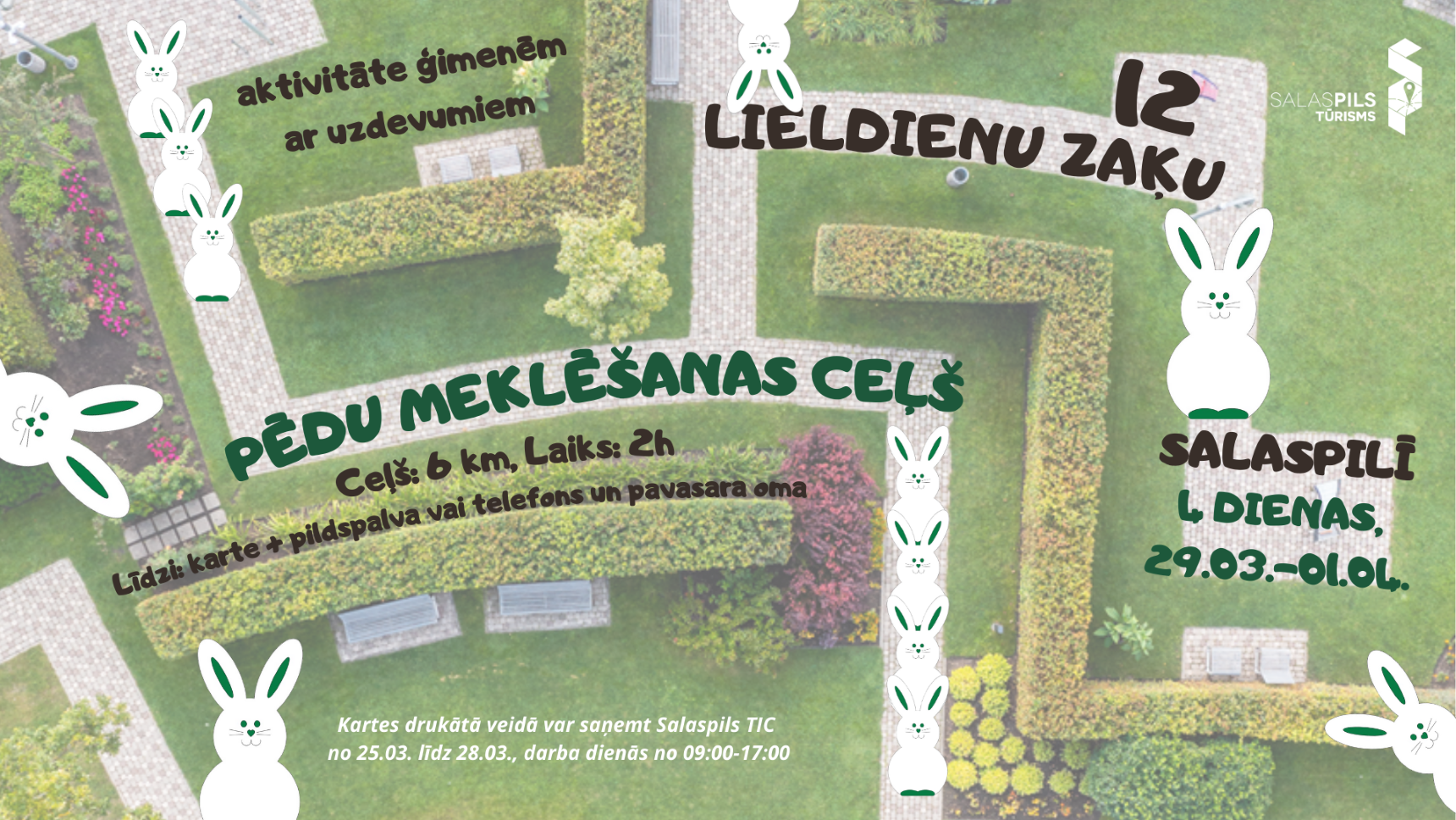 Meklē zaķus un atrodi pavasari!